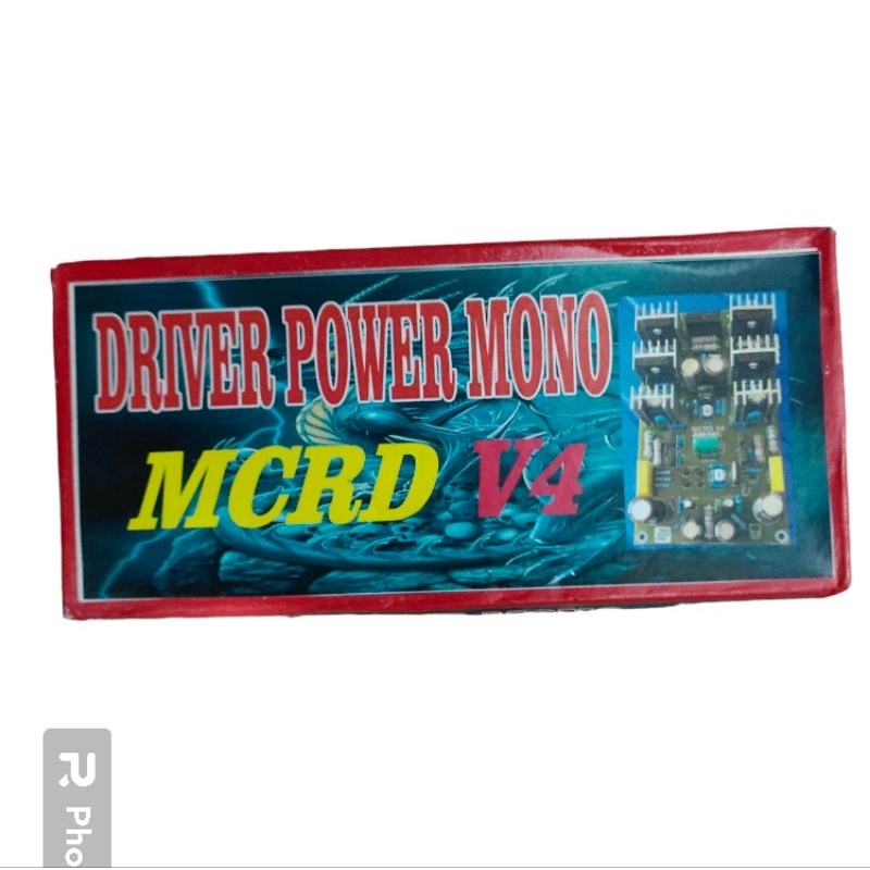 Driver Power Mono MCRD V4 SJ Sub Low