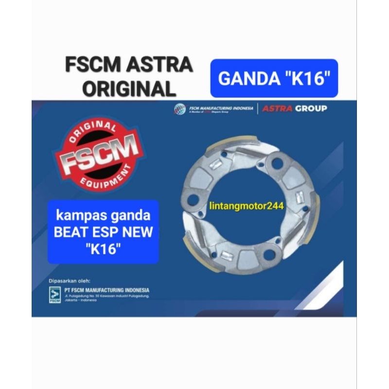 KAMPAS GANDA K16 FSCM ASTRA BEAT NEW ESP SCOOPY FI CBS BEAT LED GENIO ORIGINAL