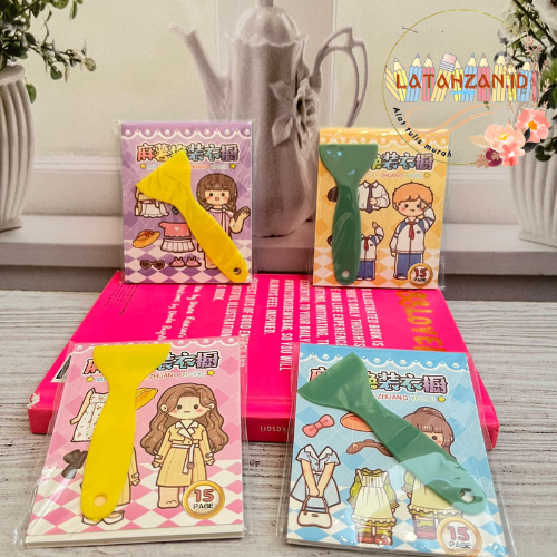 

Buku Stiker Dan Free Perata Kertas GS88 UKURAN 6 X 6 CM Stiker Anti Air Murah Buku Stiker Karakter