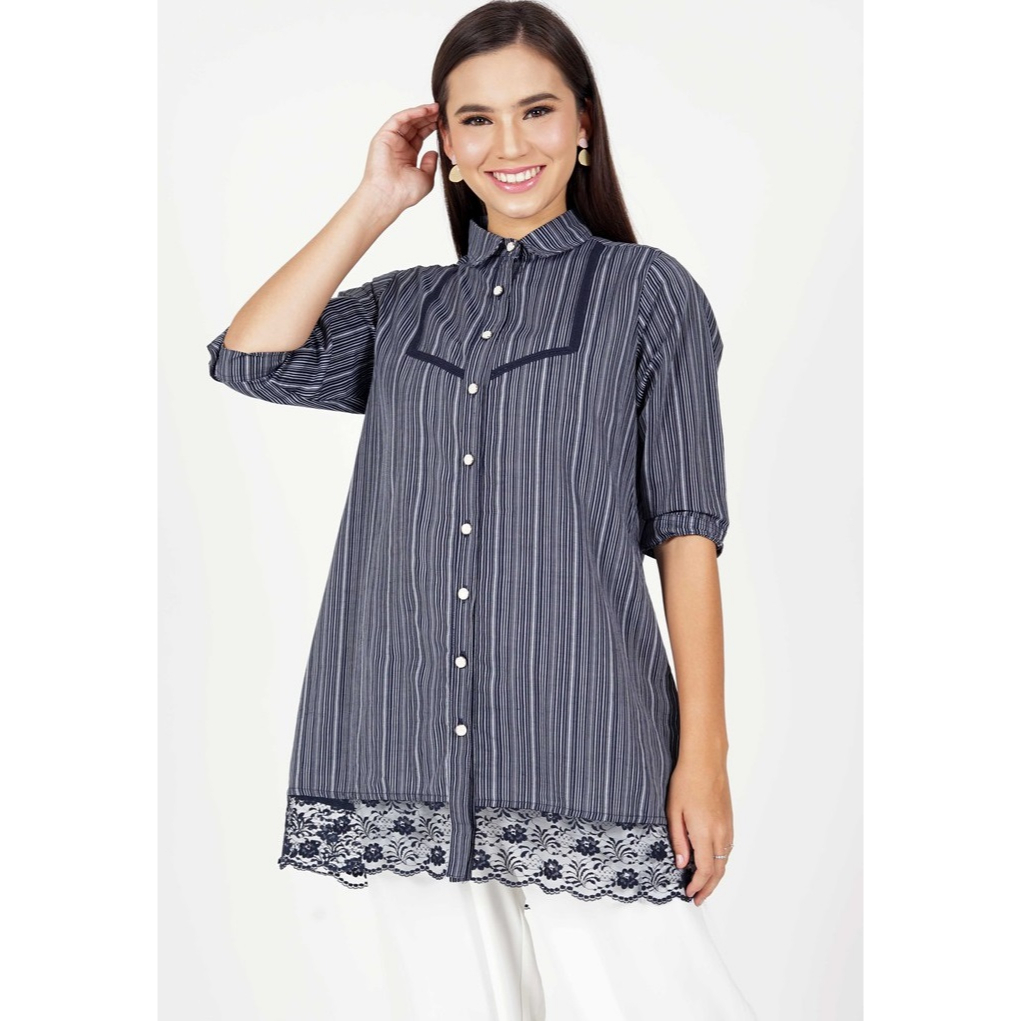 LE'ROSETZ by NOVELMICE ORIGINAL. KEMEJA WANITA WITH TAG