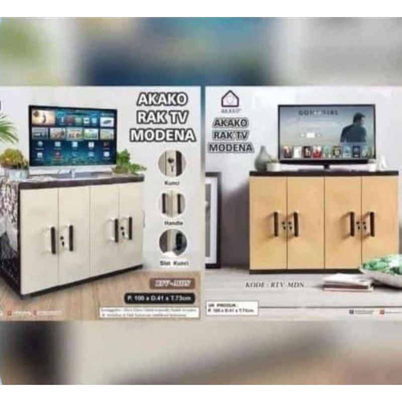 Lemari akako fancy dan Modena 4susun