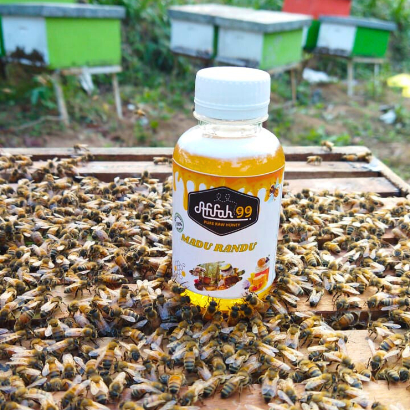

Madu Murni Afifah 99 Nektar Bunga Randu 200gr (150 ml) Madu Randu - Madu Asli Raw Honey