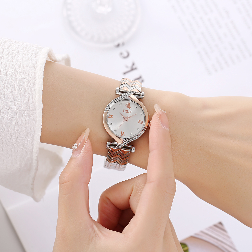 ✅COD Jam Tangan Wanita Rantai Analog Murah Grosir Arloji Import Premium Murah Cewek Stainless Steel W259