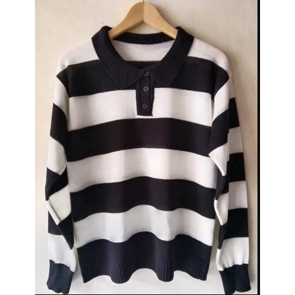 SWEATER RAJUT CORLA OVERSIZE MOTIP POLET TERBARU/ATASAN RAJUT WANITA KOREAN STYILE