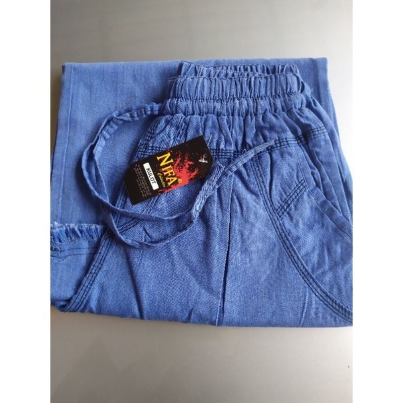 celana kulot jeans rawis anak perempuan // kulot anak perempuan // kulot jeans anak perempuan tanggung // celana anak perempuan 7-15 tahun