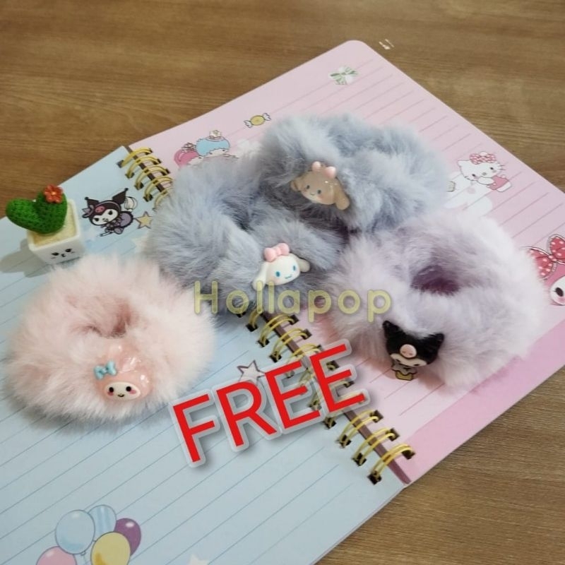 

RK Tempat Pensil Pouch Boneka Serbaguna Kuromi Cinnamoroll Melody Pompompurin