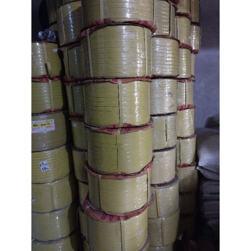 

strapping band tali packing 12 mm kuning