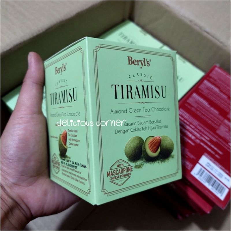

BERYL'S ALMOND TIRAMISU GREEN TEA 100G CHOCOLATE COKLAT MALAYSIA