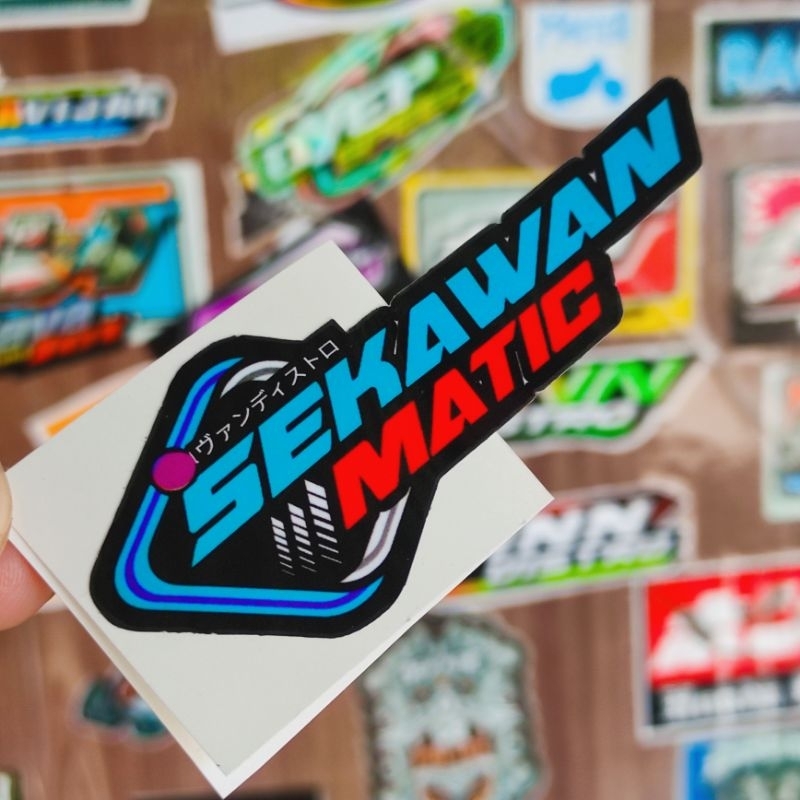 STIKER SEKAWAN MATIC