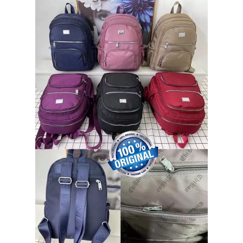 ORIGINAL Tas Ransel Chibao Wanita Import Korea Best Seller Terbaru Elegan Design