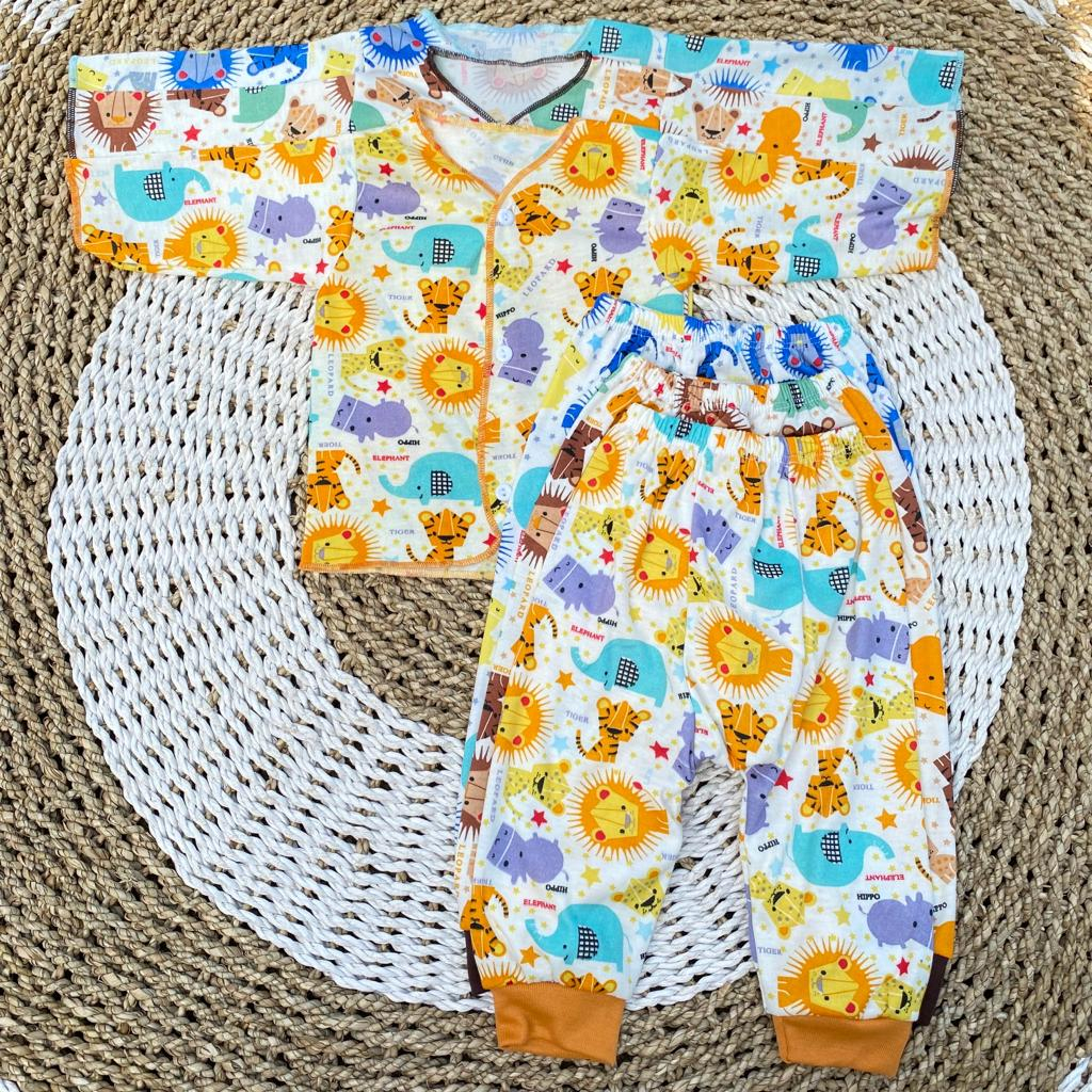 3 PCS baju + celana bayi panjang celana pempers baju panjang bayi newborn