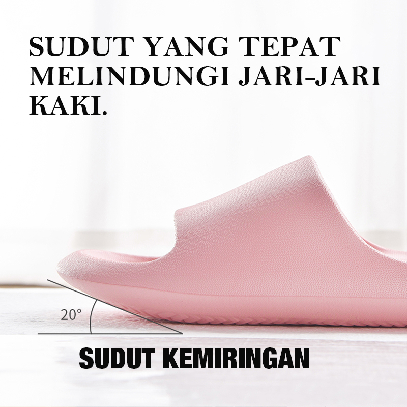 Komin sandal slip on wanita sepatu wanita sandal wanita .