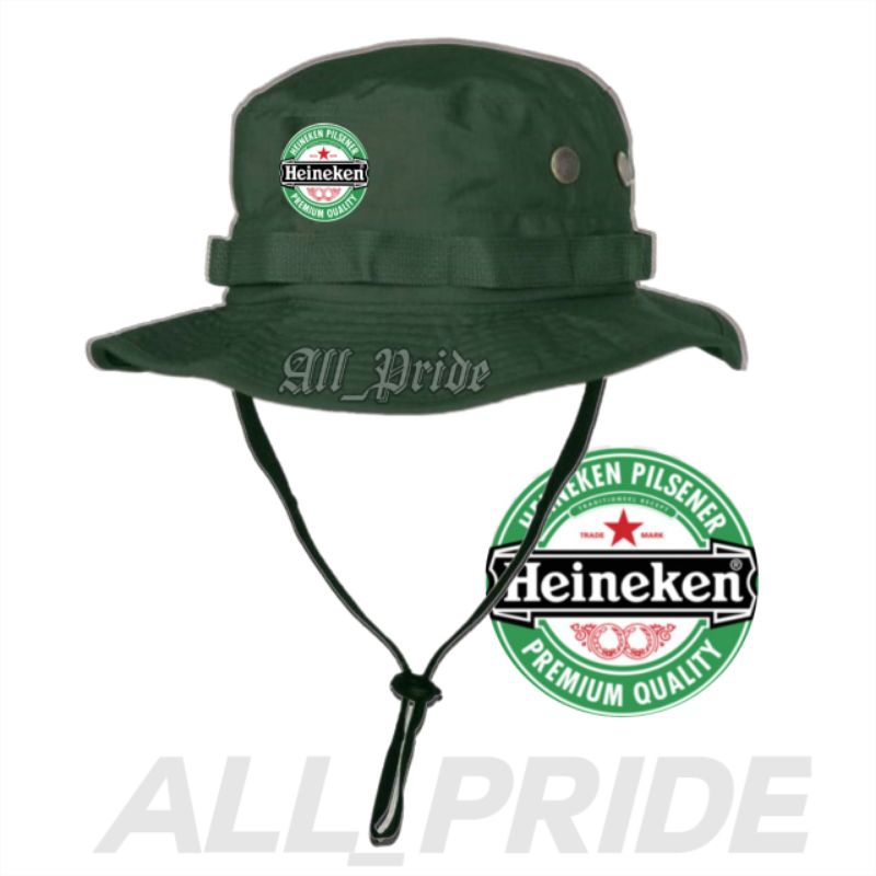 Topi Rimba Casual/Topi Gunung Outdoor/Topi Hiking Pria Wanita/HEINEKEN