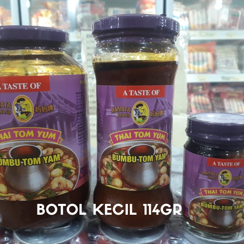 

Tom Yum Ungu 114GR Botol Kecil / Bumbu Tom Yum / Thai Tom Yum Mamata Brand