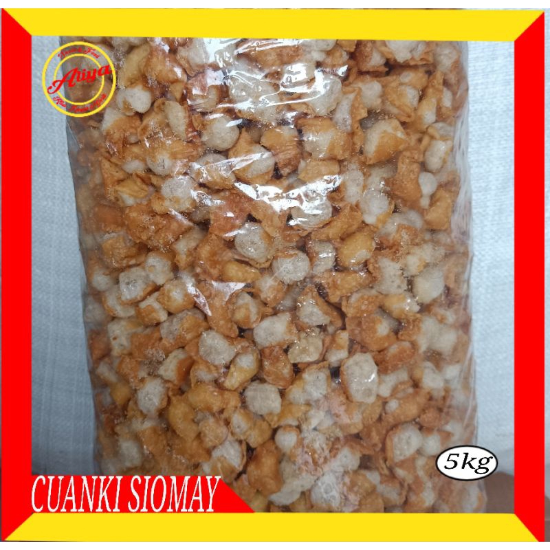 

SIOMAY MINI KERING atau GURILEM 5kg. enak gurih renyah.