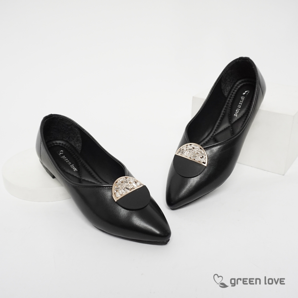 Green Love Sepatu Wanita Flat CLAIRE