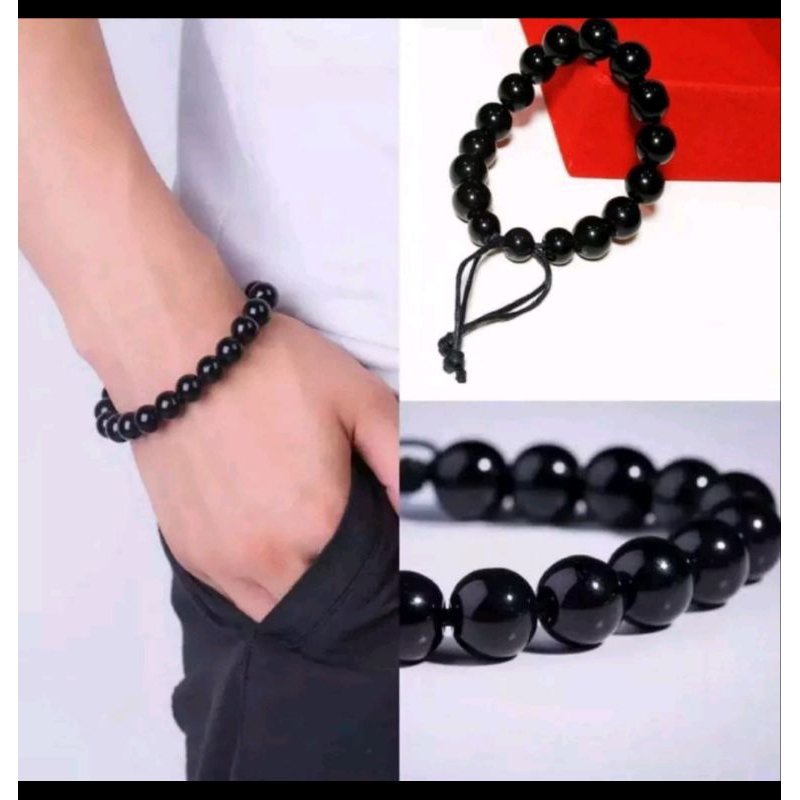 GELANG LIMBAD HITAM COWOK CEWEK GELANG TASBIH TREND