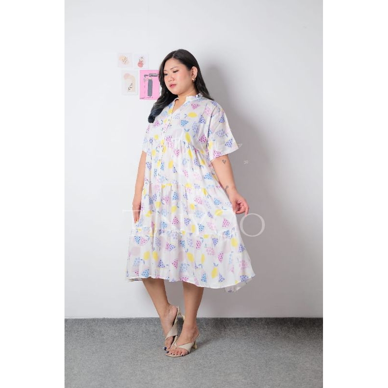 TESSA DRESS JUMBO RAYON || BUMIL DAN BUSUI FREINDLY