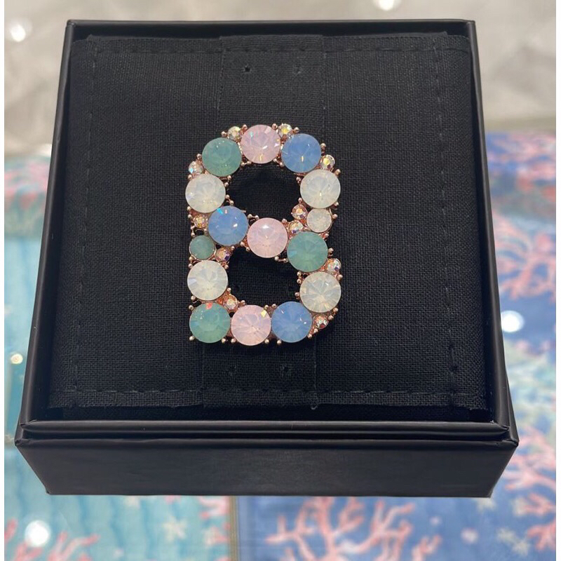 buttonscarves opal brooch