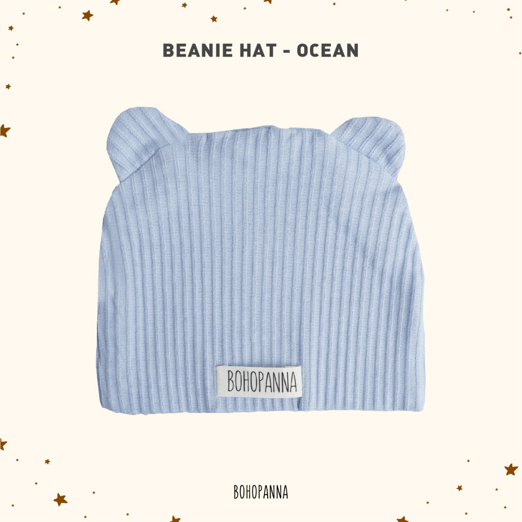 BOHOPANNA Beanie Hat Unisex ( Topi Bayi)