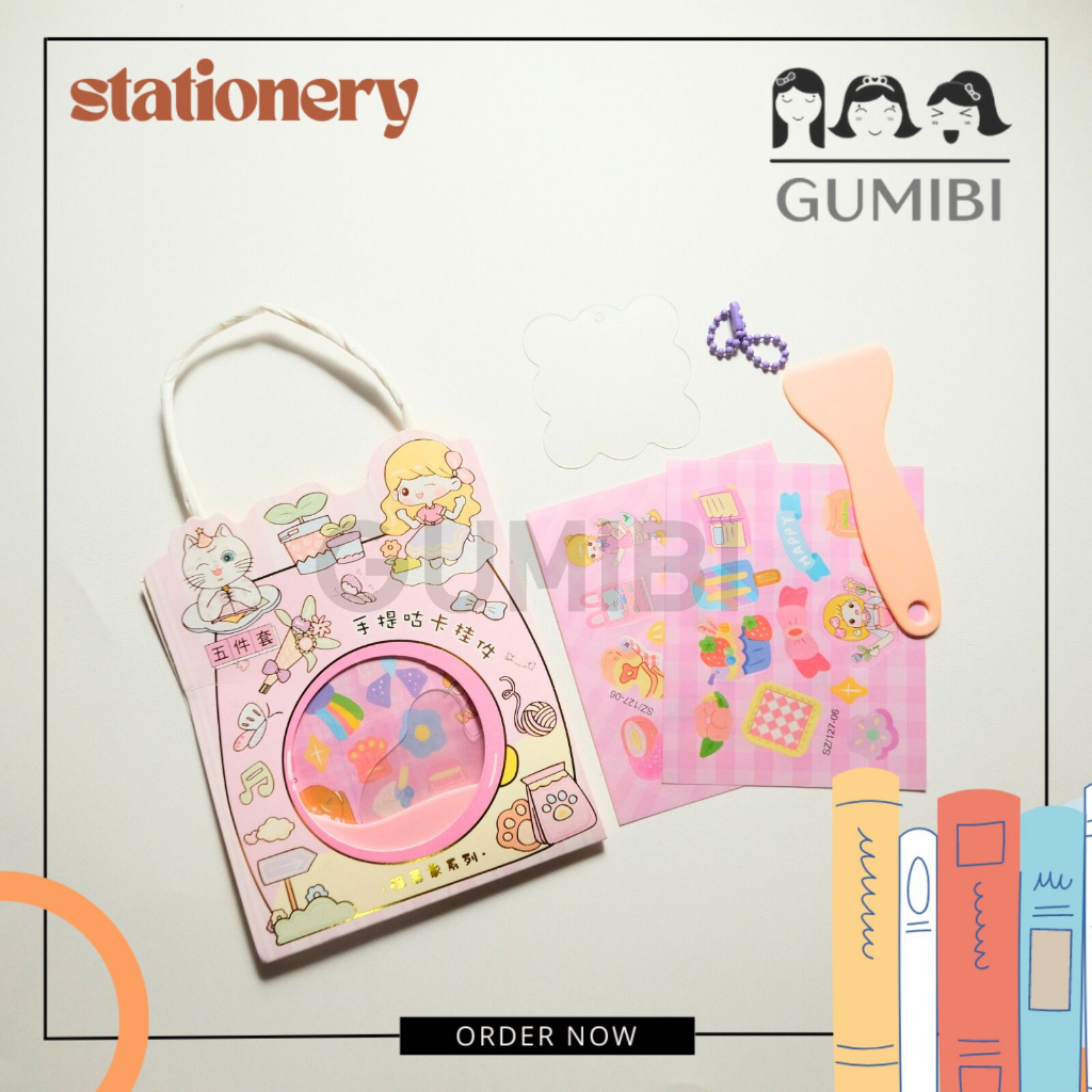 

SET STIKER SZ 127 FREE PAPERBAG SOUVENIR STIKER TRANSPARAN FREE GANTUNGAN AKRILIK TERMURAH