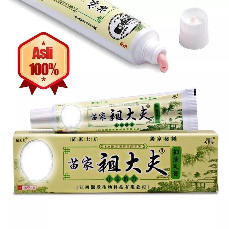 Salep ZUDAIFU Asli 100% 15Gr Original Psoriasis Eksim Jamur Kurap Alergi Kulit Cream