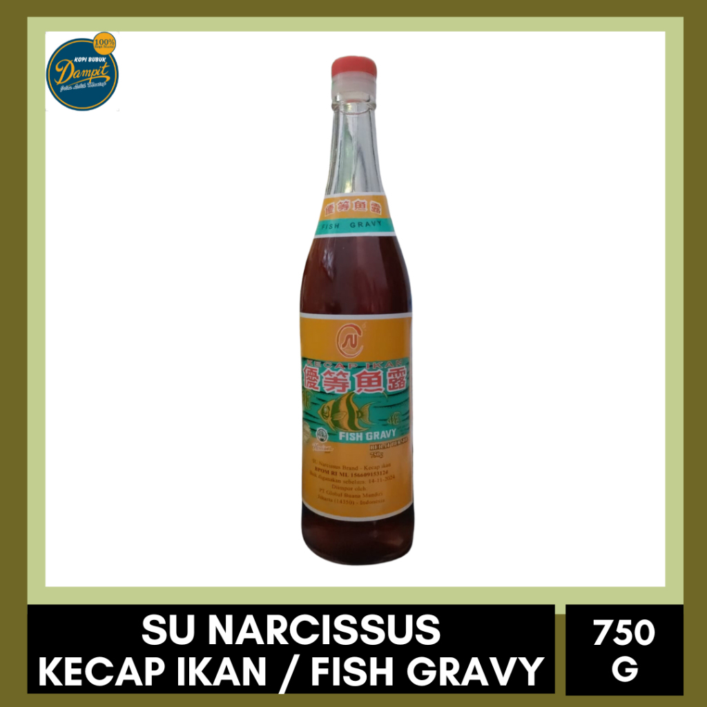 

NARCISSUS KECAP IKAN 750G / KECAP IKAN / FISH GRAVY