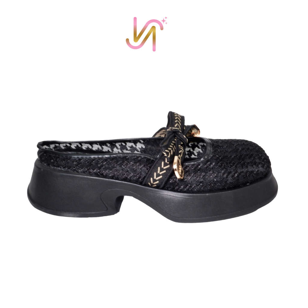 Nadilastuff Shaquila Half Slip On Docmart Shoes Sepatu Wanita Korea Premium