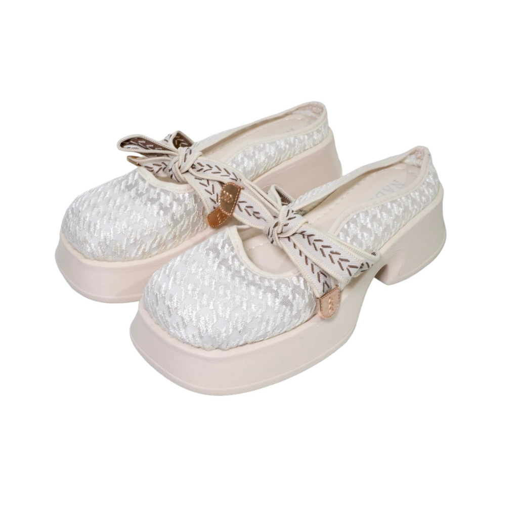 Nadilastuff Shaquila Half Slip On Docmart Shoes Sepatu Wanita Korea Premium