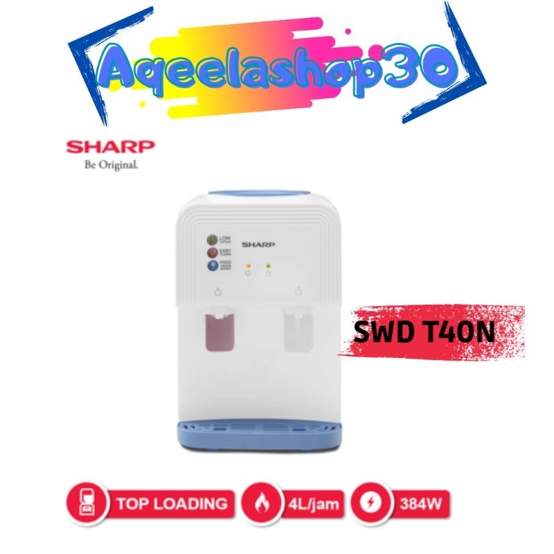 SHARP WATER DISPENSER PORTABLE SWD T40N | DISPENSER SHARP PORTABLE