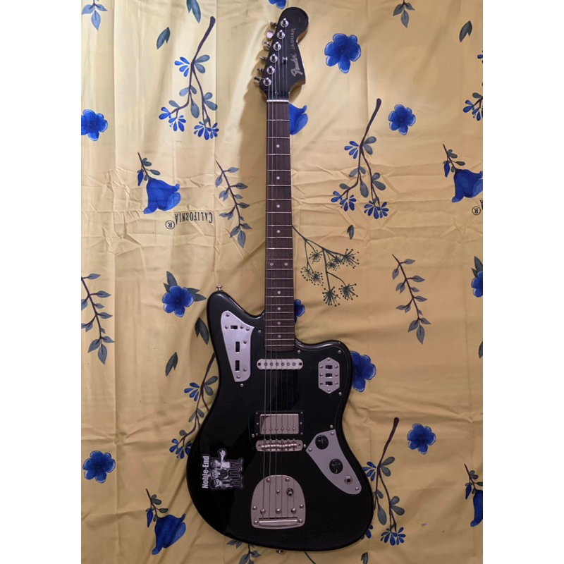 Guitar Fender Jaguar Custom (Black)