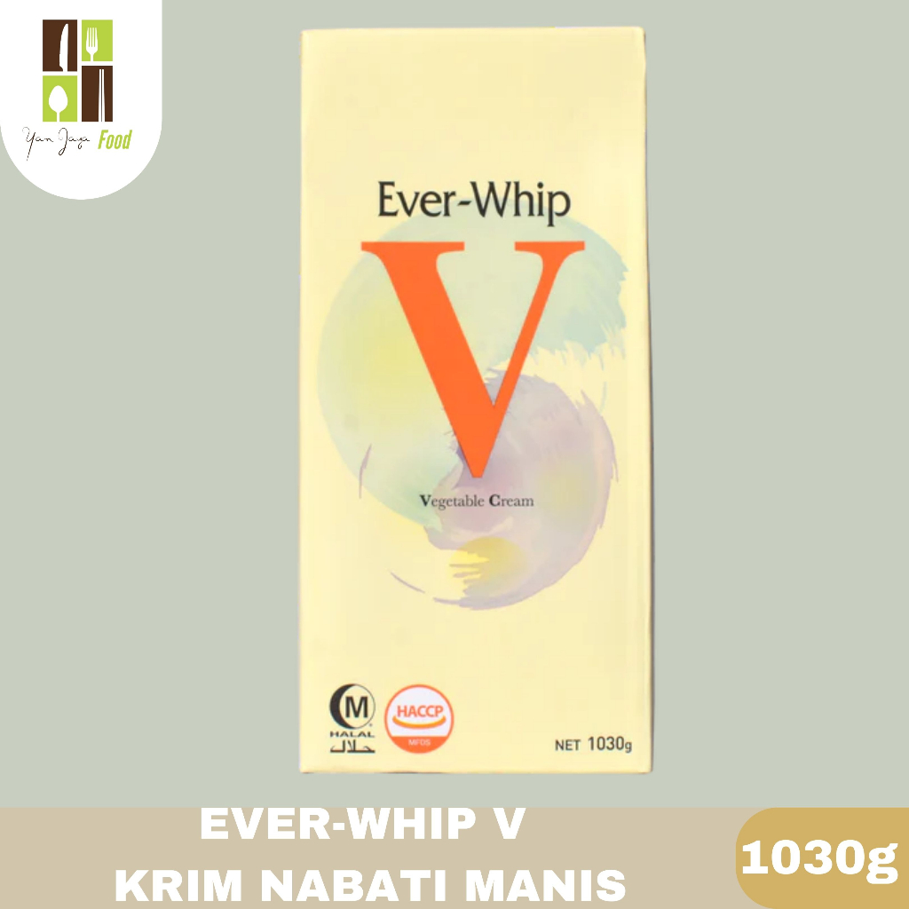 Every-Whip V Krim Nabati Manis / Sugar Free / Every-Whip As Non Dairy