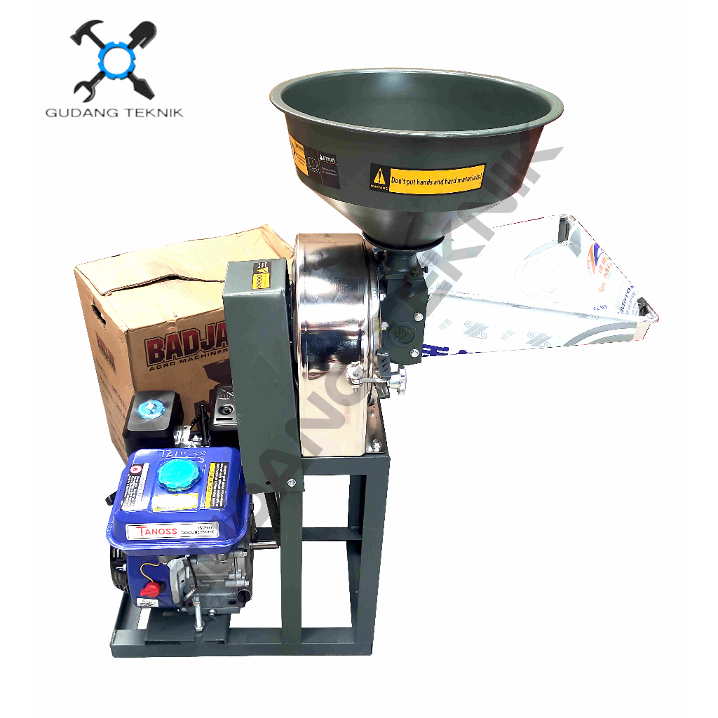 Mesin Giling Tepung STEINLESS FFC DM250SS BADJA / Disk Mill Gilingan Penggiling Penepung Tepung DM 250 SS / Disk Mill BADJA DM-250SS
