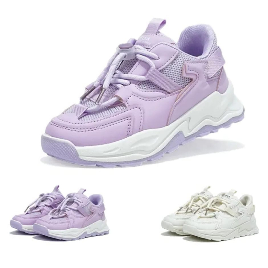 [Tokobig] Kubi Sepatu Anak Perempuan Sepatu Anak Import Sneakers Anak Ukuran 26-37 Usia 3-9 Tahun TOP PRODUK - live pagi siang malam