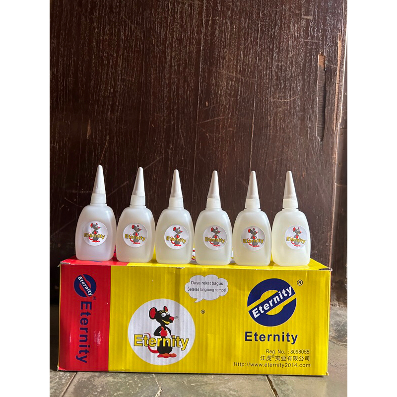 

1Dus isi 40 pcs Lem Alteco eternity jumbo. Cap tikus Lem serbaguna/ Lem korea