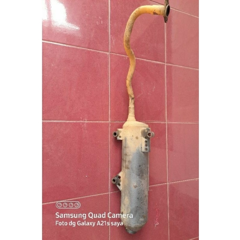 knalpot vario 125 old kzr in 1 standar ori Ahm vario 125 bohlam