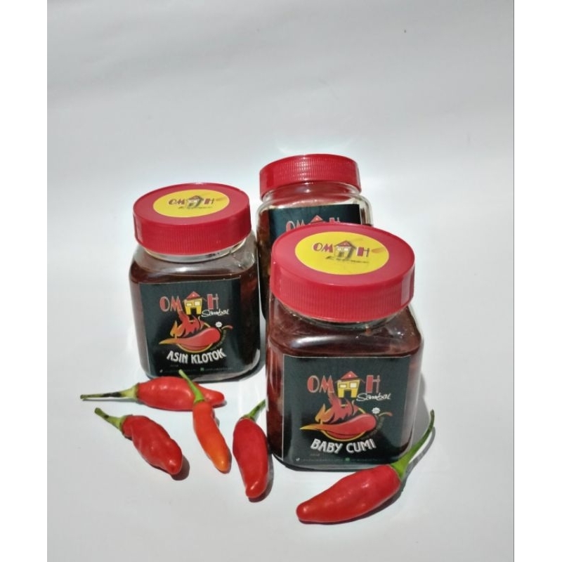 

Sambal baby cumi dan ikan asin klotok || 200gr