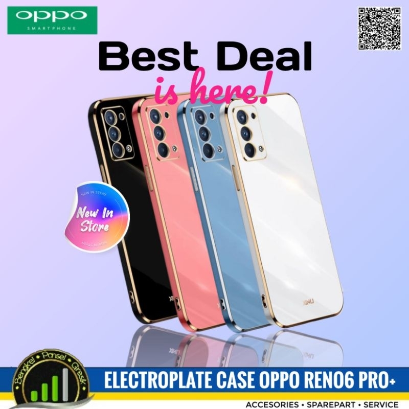 Electroplate Case for Oppo Reno 6Pro Plus Premium