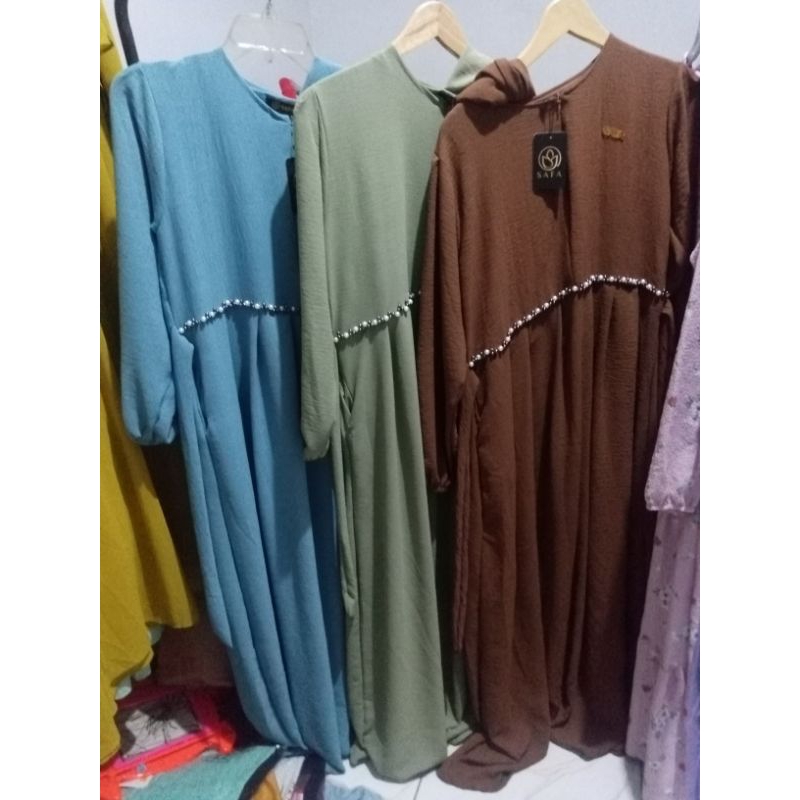 gamis crinkle premium ld 110~120