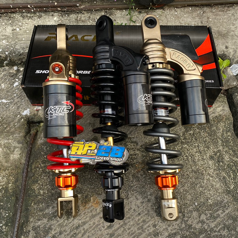 SHOCKBREAKER TABUNG ATAS RACEIT COPY KTC EVO MATIC SINGLE SHOCK VARIO 160 - VARIO 150 - VARIO 125 - VARIO 110 - BEAT - SCOOPY - GENIO - MIO - SOUL - FINO - X-RIDE - XEON - MIO J - MIO M3 - MIO GEAR - SOUL GT - MIO SPORTY - MIO SMILE - DLL