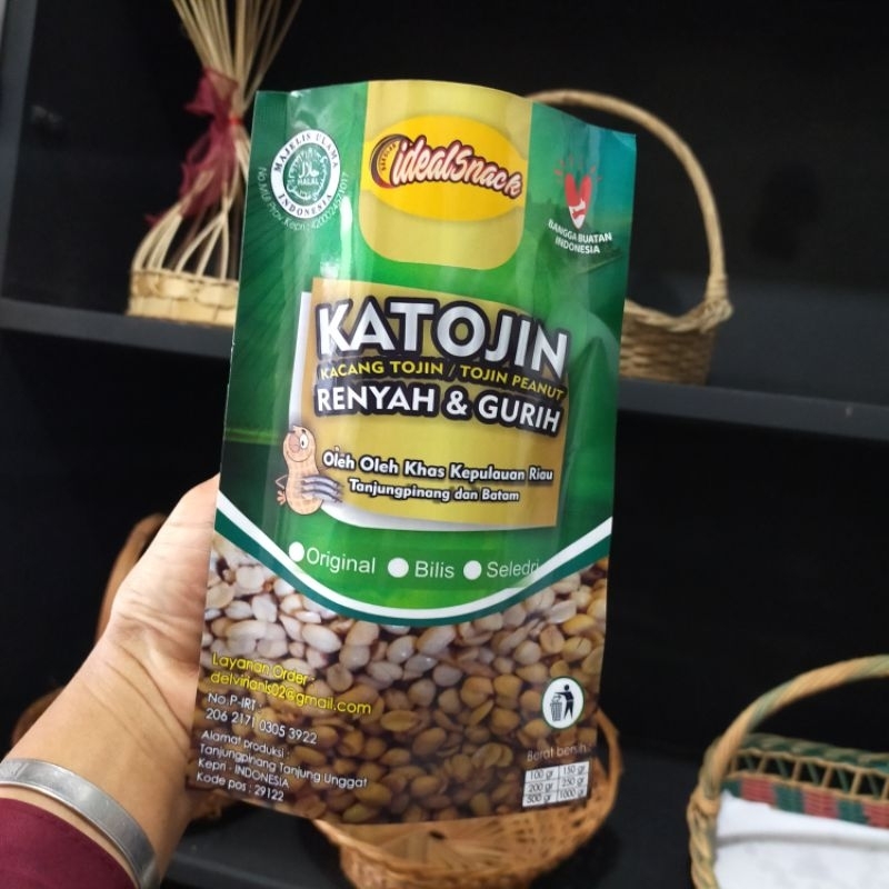 

Kacang Tojin lemak renyah 250 gr