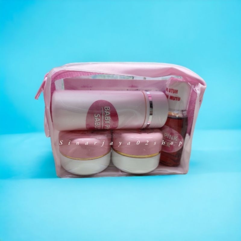 Skin Care Baby Pink Dompet Paket Cream Whitening Original 15gr