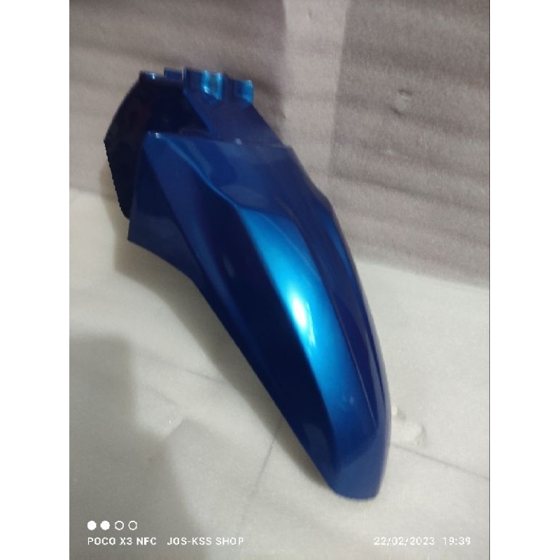 Sakbor depan yamaha xeon 44D karbu xeon RC warna biru hitam dan hijau