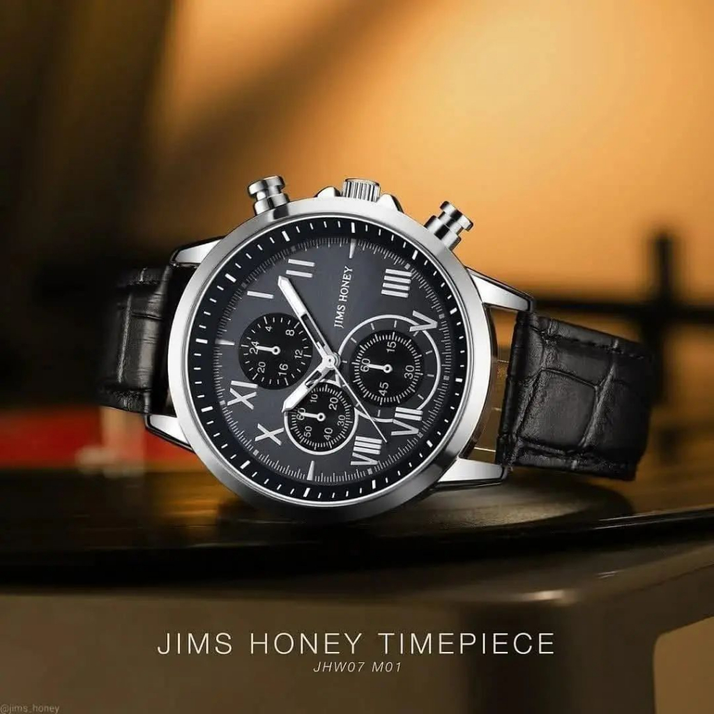Jam tangan pria JIMS HONEY JHW 07
