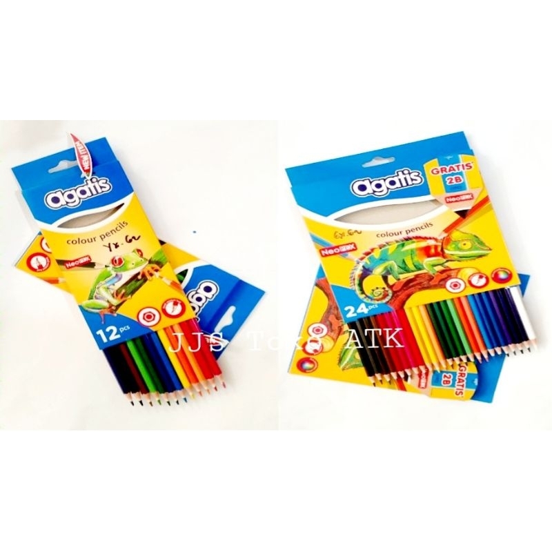 

Pensil Warna AGATIS Neopex 12 / 24 warna