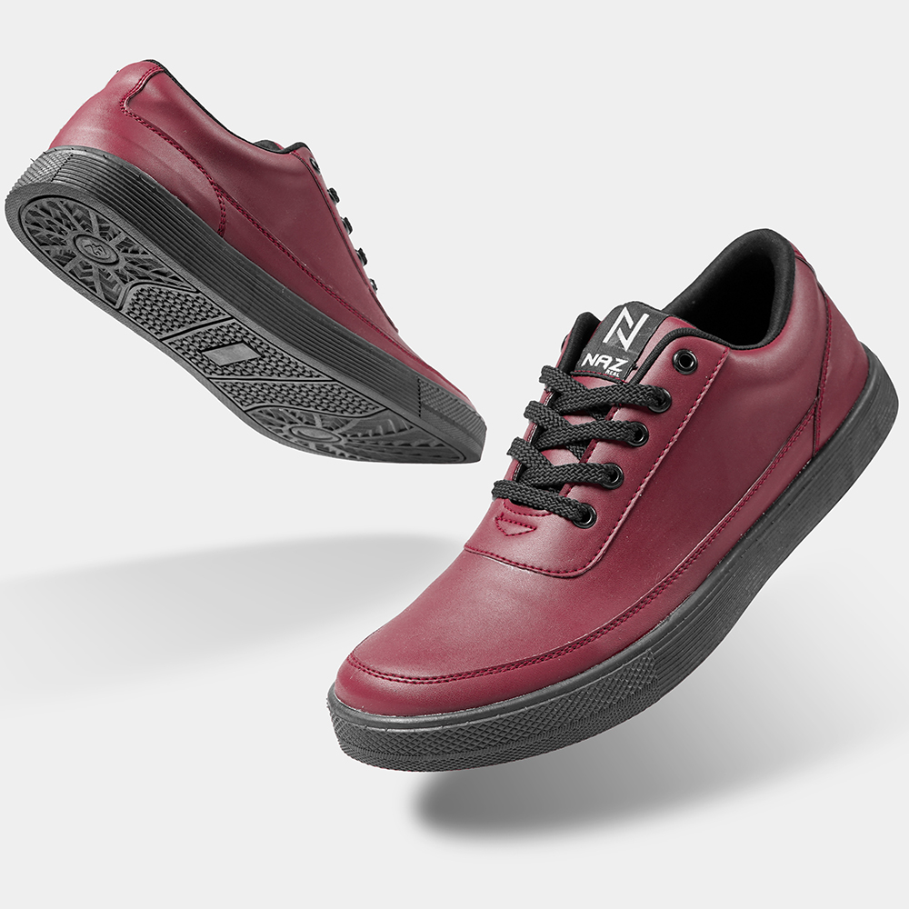 Dedrick Maroon - KING020 - Sepatu Sneakers Pria Original 100% - Sepatu Pria Sneakers - Sepatu Pria Original 100% - Sepatu Pria Keren - Sepatu Pria Casual