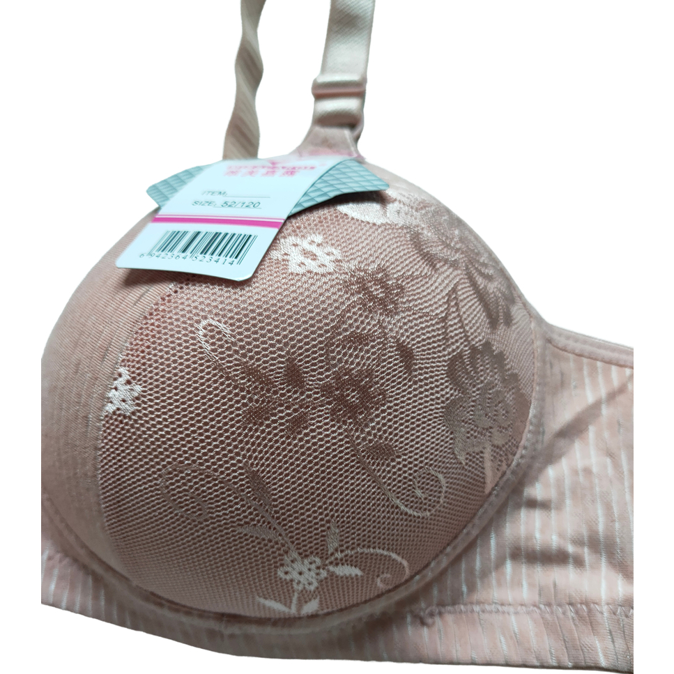 BH MissCarol Size 46 - 52 Cup D Tanpa Kawat Busa Sedang