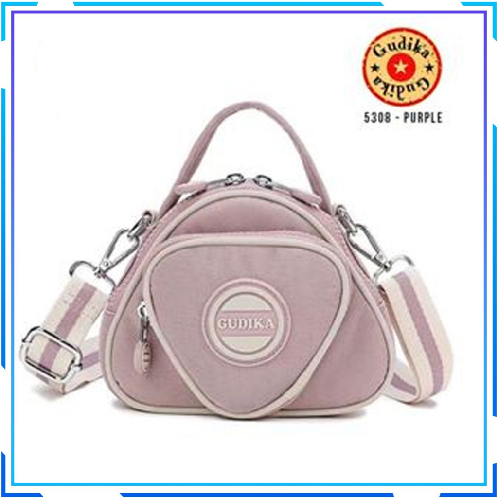 Tas GUDIKA Vinci 5308 - Tas Wanita Anti Air OOTD Harian Korea Style - Tas Selempang Kekinian Import Original Terbaru - sling bag - shoulder bag - tas bahu - tas kulit - tas batam - tas pesta kondangan