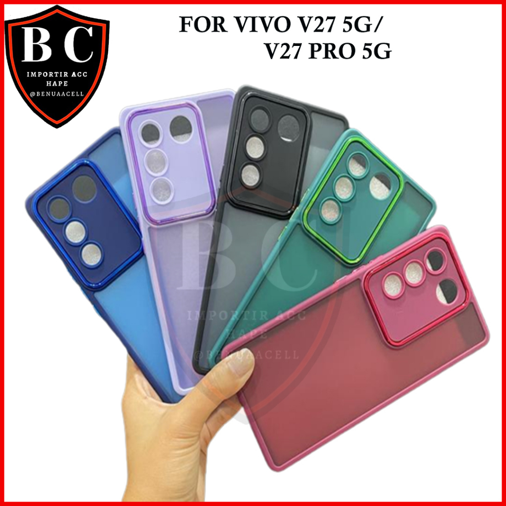 CASE DOVE METAL CHROME VIVO V27 5G VIVO V27E V27 PRO 5G