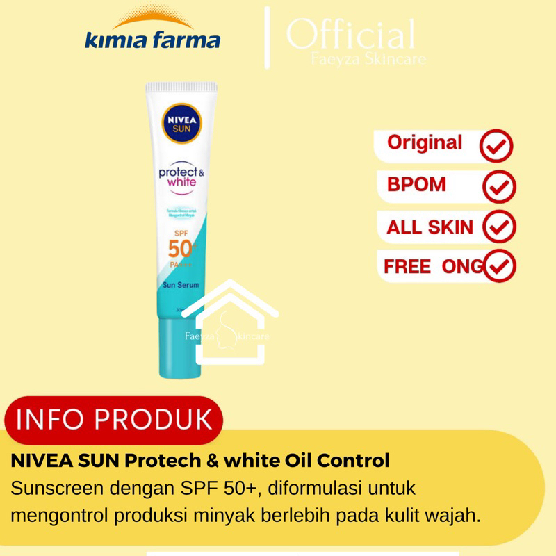 NIVEA SUN FACE SERUM SPF 50++ PA | Nivea Sun Men